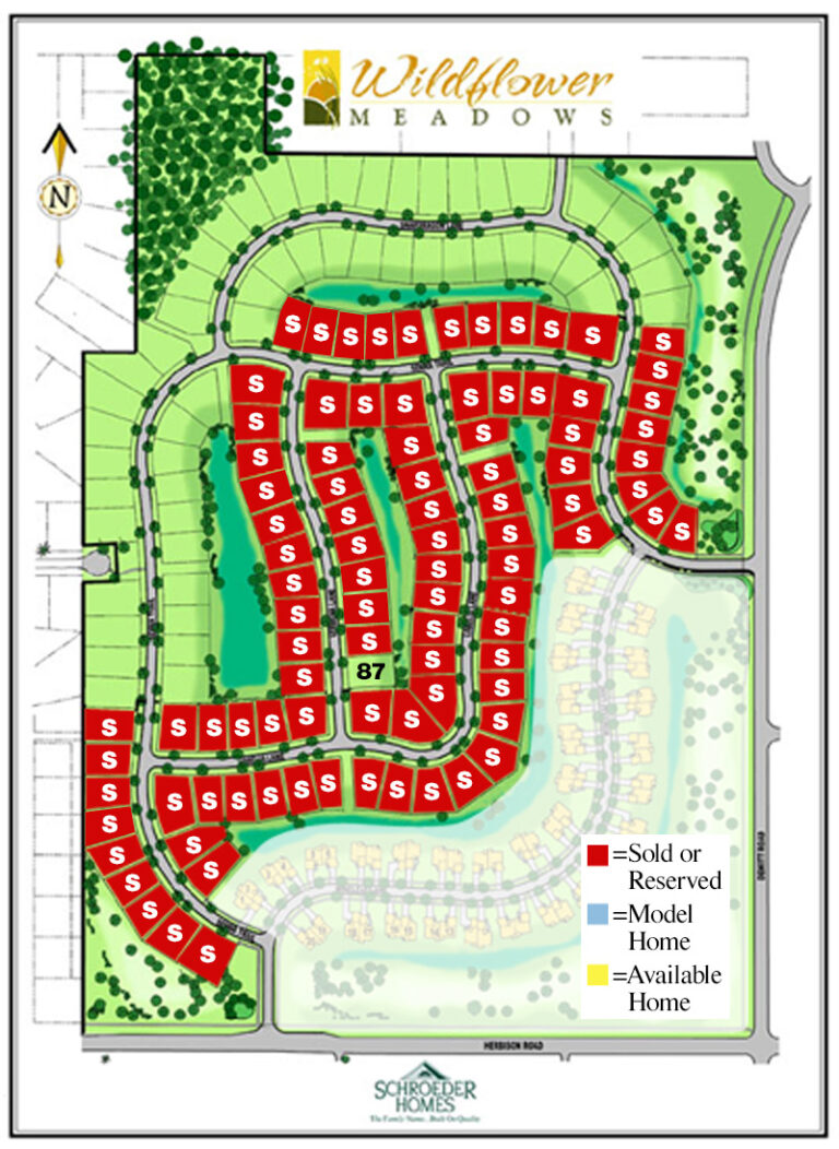 Schroeder Homes Site Plan